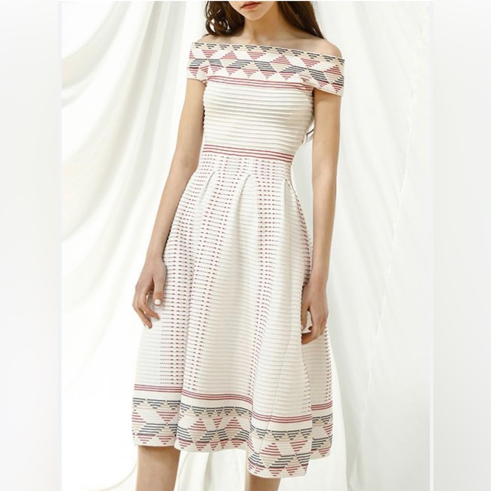 Maje off shoulder dress size T3 US M
